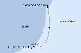 Salvador,Buzios,Rio de Janeiro