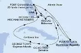 Port Canaveral,Nassau,Ocho Rios,George Town,Ocean Cay,Port Canaveral,Puerto Plata,Nassau,Ocean Cay,Port Canaveral