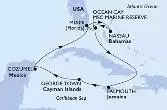 Miami,Ocean Cay,Falmouth,George Town,Cozumel,Miami,Nassau,Ocean Cay,Miami