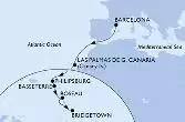 Barcelona,Las Palmas de G.Canaria,Philipsburg,Basseterre,Roseau,Bridgetown