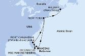 New York,Port Canaveral,Ocean Cay,Nassau,New York,Halifax