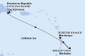 Dominican Republic,Barbados,Martinique