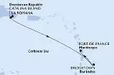 Dominican Republic,Barbados,Martinique