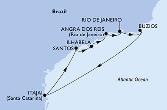 Itajai,Santos,Ilhabela,Angra dos Reis,Rio de Janeiro,Buzios,Itajai