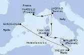 Marseille,Livorno,Cagliari,Palermo,Valletta,Barcelona