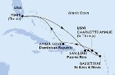 United States,Puerto Rico,Saint Kitts and Nevis,Virgin Islands (U.S.),Dominican Republic