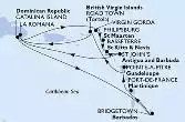 La Romana,Catalina Island,Bridgetown,Fort de France,Pointe-a-Pitre,Road Town,La Romana,Catalina Island,Virgin Gorda,Philipsburg,Basseterre,St John s,La Romana