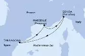 Genoa,Tarragona,Marseille,Genoa
