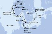 Stockholm,Copenhagen,Warnemunde,Vik i Sogn,Eidfjord,Sandnes,Oslo