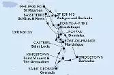 Fort de France,Pointe-a-Pitre,Philipsburg,St John s,Basseterre,Roseau,Fort de France,Pointe-a-Pitre,Bridgetown,Kingstown,Saint George,Castries,Fort de France