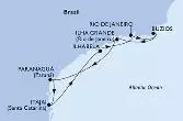 Paranagua,Itajai,Ilhabela,Rio de Janeiro,Buzios,Ilha Grande,Paranagua