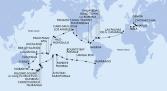 Chile,Pitcairn,French Polynesia,Cook Islands,New Zealand,Australia,New Caledonia,Vanuatu,Samoa,American Samoa,United States,Mexico,Costa Rica,Panama,Dominican Republic,Virgin Islands,Netherlands Antilles,Spain,Italy