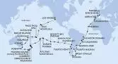 France,Spain,Gibraltar,Morocco,Cape Verde,Brazil,Argentina,Falkland Islands (Malvinas),Chile,Pitcairn,French Polynesia,Cook Islands,New Zealand,Australia,New Caledonia,Vanuatu,Samoa,American Samoa,United States