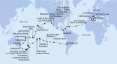 Chile,Pitcairn,French Polynesia,Cook Islands,New Zealand,Australia,New Caledonia,Vanuatu,Samoa,American Samoa,United States,Mexico,Costa Rica,Panama,Dominican Republic,Virgin Islands,Netherlands Antilles,Spain,Italy,France