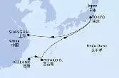 Keelung,Miyako Is.,Tokyo,Shanghai