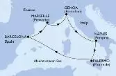 Palermo,Barcelona,Marseille,Genoa,Naples,Palermo