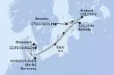 Stockholm,Tallinn,Copenhagen,Warnemunde,Helsinki,Stockholm