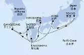 Tokyo,Hiroshima,Kagoshima,Gangjeong,Sasebo,Kobe,Tokyo