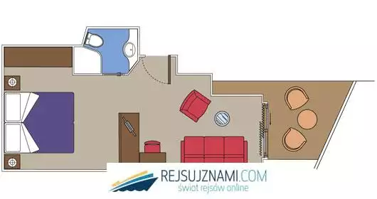 Family Suite z balkonem