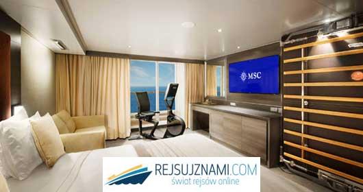 MSC Yacht Club Deluxe Suite - Wellness MSC Yacht Club Deluxe Suite - Wellness