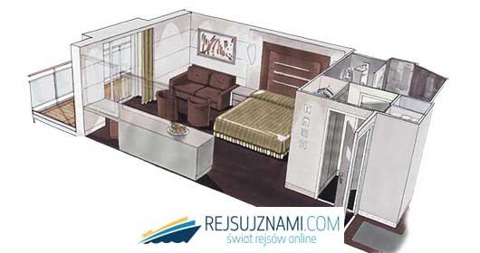 mapp MSC Yacht Club Deluxe Suite - Wellness mapp MSC Yacht Club Deluxe Suite - Wellness
