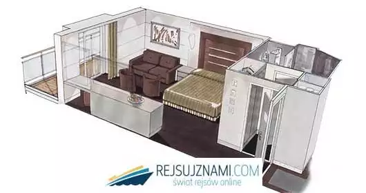 mapp MSC Yacht Club Deluxe Suite - Wellness