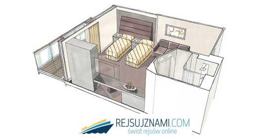 mapp MSC Yacht Club Deluxe Suite