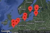  SWEDEN, FINLAND, ESTONIA, LATVIA, GERMANY, DENMARK, NETHERLANDS, UNITED KINGDOM, BELGIUM, FRANCE