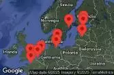  SWEDEN, FINLAND, ESTONIA, LATVIA, GERMANY, DENMARK, NETHERLANDS, UNITED KINGDOM, BELGIUM, FRANCE