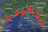  SPAIN, FRANCE, ITALY, GREECE, MONTENEGRO, SLOVENIA, CROATIA