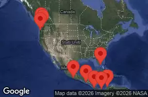 NORWEGIAN ENCORE - trasa 22 nocy podróż z: MIAMI, FL w dniu 11/04/2026 -  FLORIDA, CARTAGENA  COLOMBIA, PANAMA, COSTA RICA, GUATEMALA, MEXICO, CALIFORNIA, VICTORIA  BC  CANADA, WA