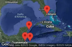 NORWEGIAN ENCORE - trasa 7 nocy podróż z: MIAMI, FL w dniu 10/01/2026 -  FLORIDA, HONDURAS, BELIZE, MEXICO