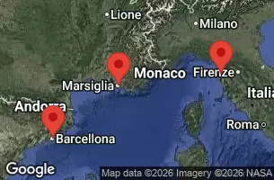 NORWEGIAN EPIC - trasa 7 nocy podróż z: BARCELONA, SPAIN w dniu 31/05/2026 -  SPAIN, FRANCE, ITALY