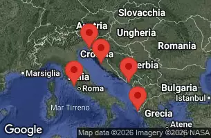 NORWEGIAN GEM - trasa 7 nocy podróż z: CIVITAVECCHIA  ROME, ITALY w dniu 12/07/2026 -  ITALY, GREECE, MONTENEGRO, CROATIA, SLOVENIA