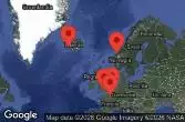  ICELAND, NORWAY, BELGIUM, FRANCE, GREAT BRITAIN