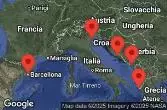  ITALY, CROATIA, MONTENEGRO, GREECE, SPAIN