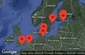  DENMARK, SWEDEN, ESTONIA, FINLAND, GERMANY, BELGIUM, GREAT BRITAIN