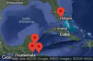 NORWEGIAN LUNA - trasa 7 nocy podróż z: MIAMI, FL w dniu 07/11/2026 -  FLORIDA, HONDURAS, BELIZE, MEXICO