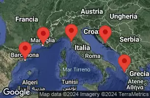  SPAIN, FRANCE, ITALY, GREECE, CROATIA