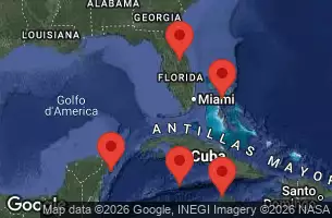 NORWEGIAN PRIMA - trasa 7 nocy podróż z: ORLANDO-BEACHES-PORT CANAVERAL, FL w dniu 15/03/2026 -  FLORIDA, BAHAMAS, JAMAICA, CAYMAN ISLANDS, MEXICO