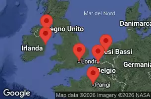 NORWEGIAN SKY - trasa 11 nocy podróż z: LONDON (SOUTHAMPTON), ENGLAND, GREAT BRITAIN w dniu 19/07/2026 -  GREAT BRITAIN, UNITED KINGDOM, DUBLIN  DUN LAOGHAIRE  IRELAND, NETHERLANDS, BELGIUM, FRANCE