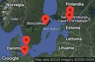 NORWEGIAN SUN - trasa 7 nocy podróż z: COPENHAGEN, DENMARK w dniu 08/06/2026 -  DENMARK, GERMANY, FINLAND, ESTONIA, SWEDEN