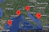  ITALY, CROATIA, MONTENEGRO, FRANCE, SPAIN