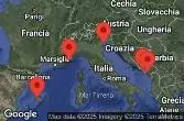  ITALY, CROATIA, MONTENEGRO, FRANCE, SPAIN