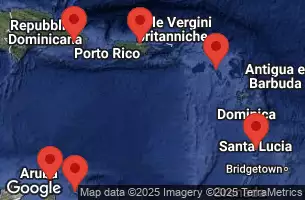 NORWEGIAN VIVA - trasa 7 nocy podróż z: SAN JUAN, PR w dniu 16/03/2025 -  PUERTO RICO, DOMINICAN REPUBLIC, ARUBA, NETHERLAND ANTILLES, SAINT LUCIA, SAINT KITTS - NEVIS