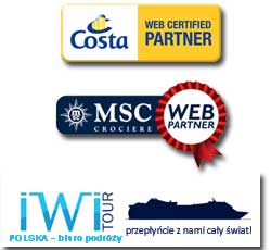 msc cruises, costa cruises partnerzy