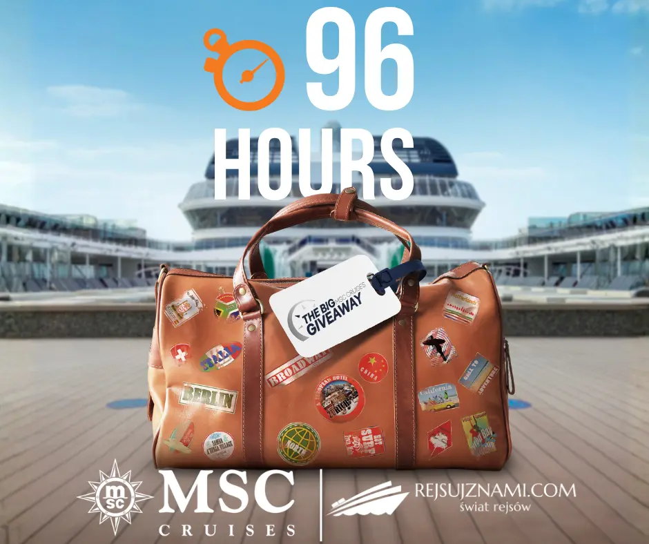 MSC 96 GODZINNA WYPRZEDAŻ msc cruises