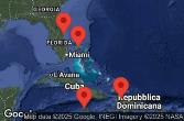 Port Canaveral, Florida, CRUISING, GEORGE TOWN, GRAND CAYMAN, FALMOUTH, JAMAICA, GRAND BAHAMA ISLAND
