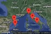 BARCELONA, SPAIN, PALMA DE MALLORCA, SPAIN, CRUISING, LA SPEZIA, ITALY, Civitavecchia, Italy, NAPLES/CAPRI, ITALY