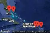 FORT LAUDERDALE, FLORIDA, CRUISING, CHARLOTTE AMALIE, ST. THOMAS, PHILIPSBURG, ST. MAARTEN, SAN JUAN, PUERTO RICO, PERFECT DAY COCOCAY, BAHAMAS